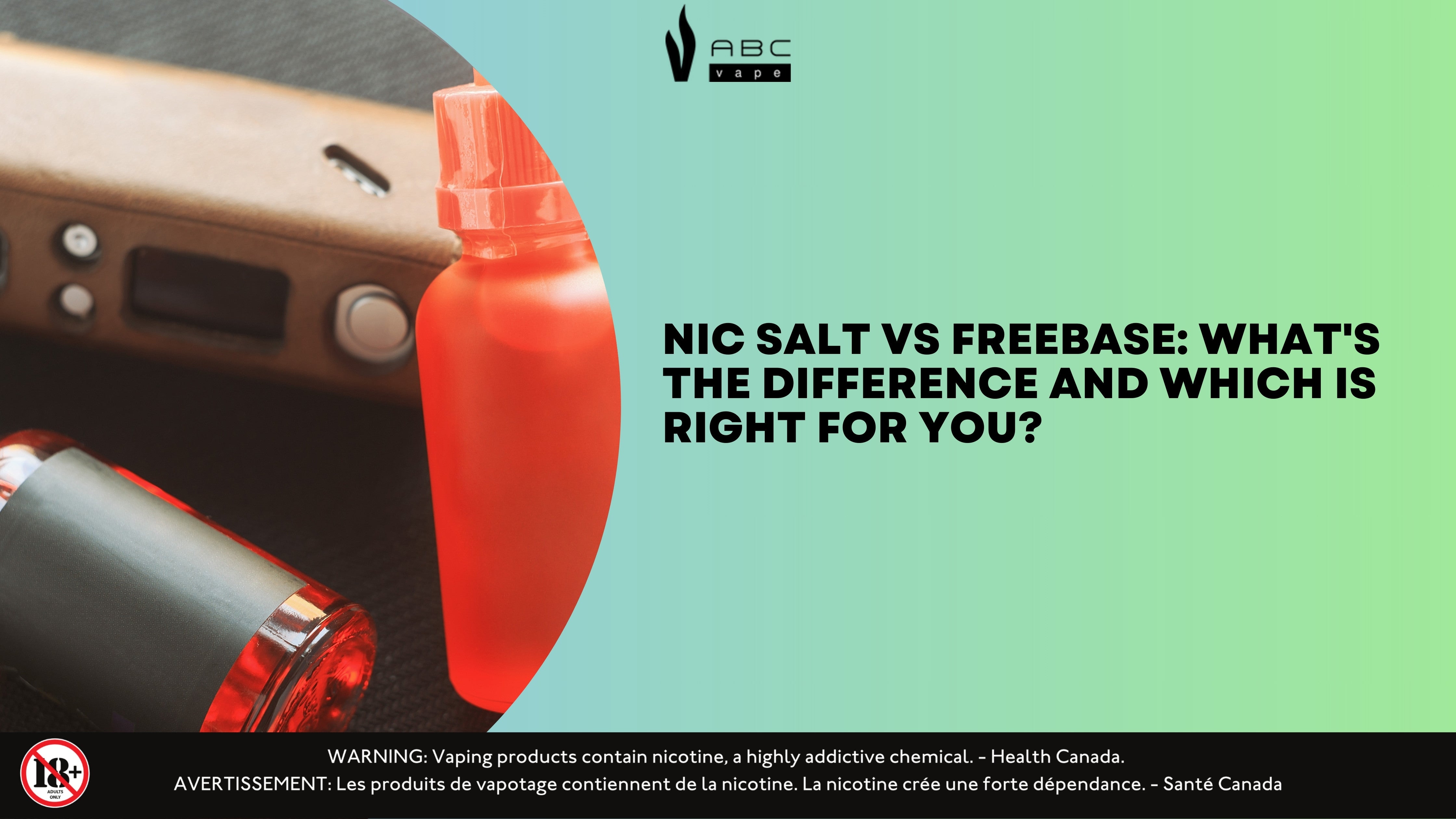 Nic Salt vs Freebase | Discover the Right Vape For You ABC Vape Nic Salt vs Freebase | Discover the Right Vape For You ABC Vape