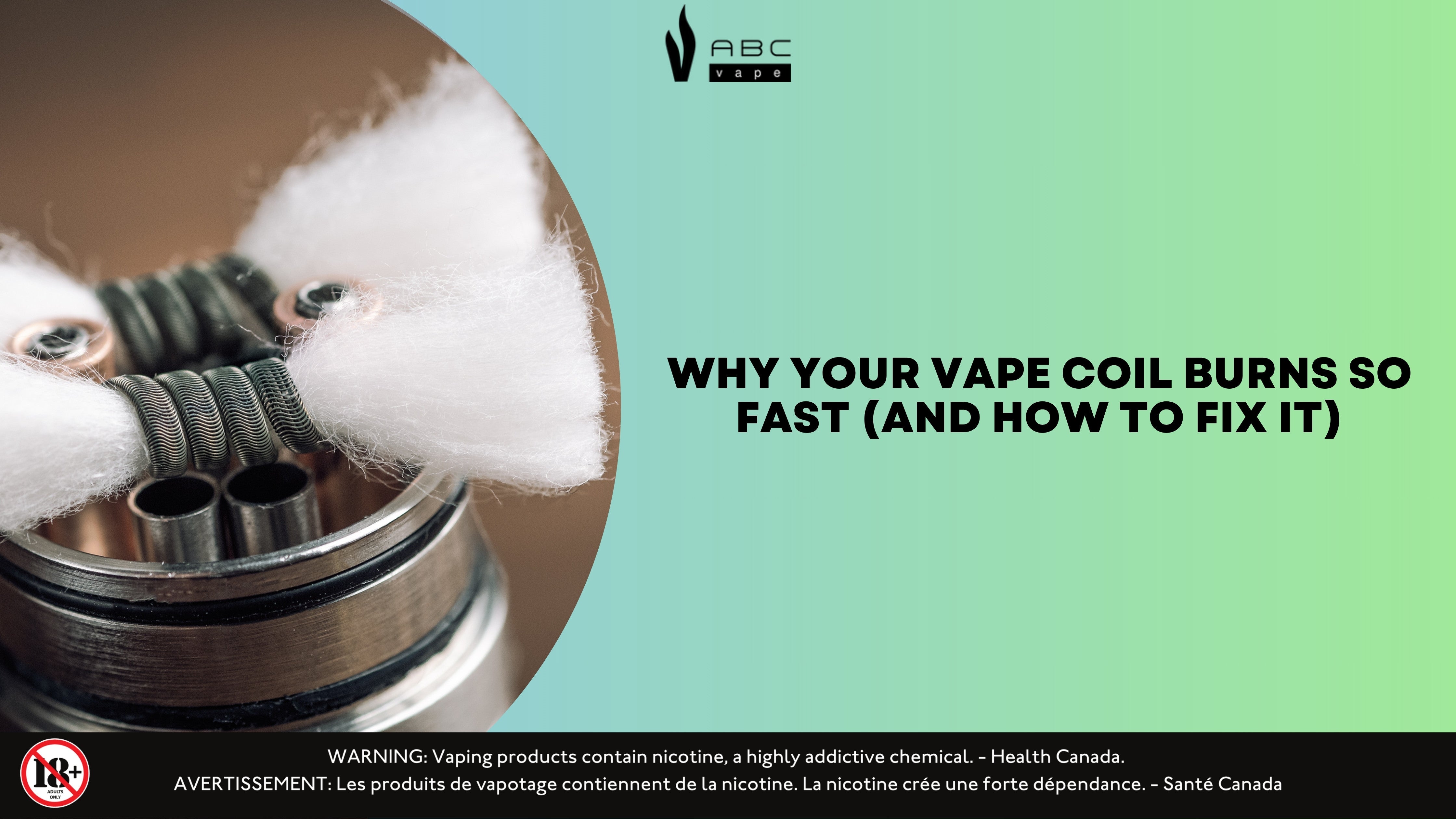 vape duo 40k Why Your Vape Coil Burns So Fast (And How to Fix It) – ABC Vape