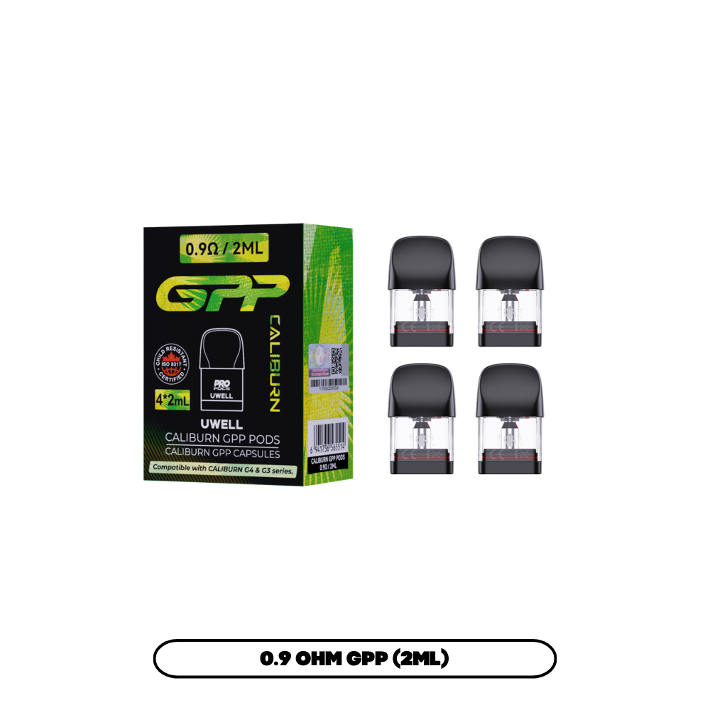 Cartouche de remplacement UWELL CALIBURN GPP 2ML