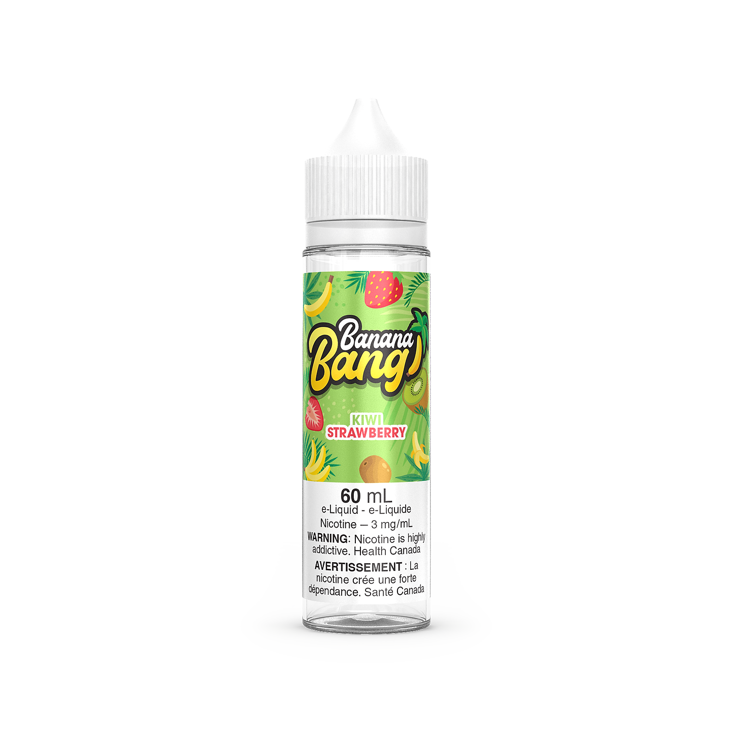 BANANA BANG E-liquid - Kiwi Strawberry 60ml
