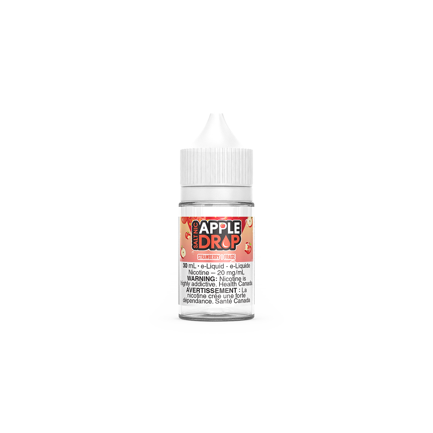 SEL DE NICOTINE APPLE DROP E-LIQUIDE - Fraise 30ml