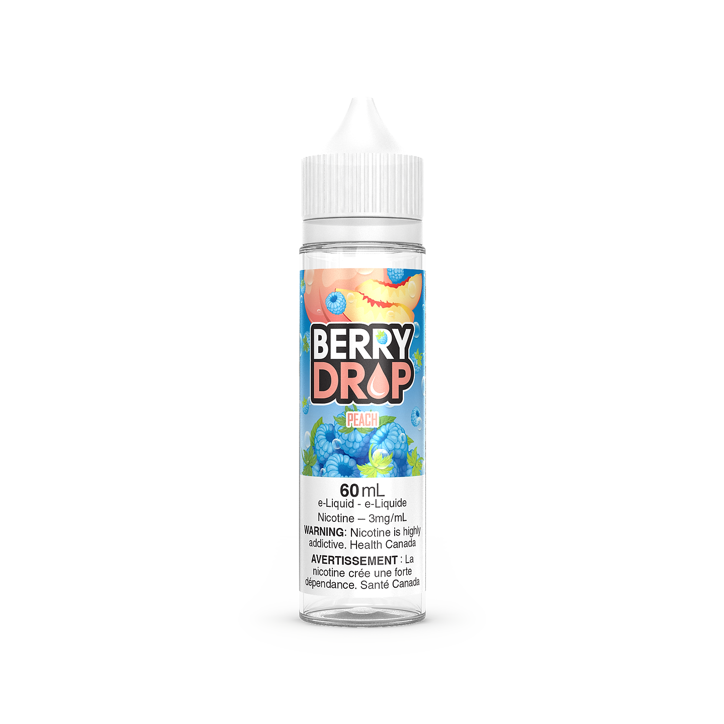 E-liquide Berry Drop Pêche – 60ml