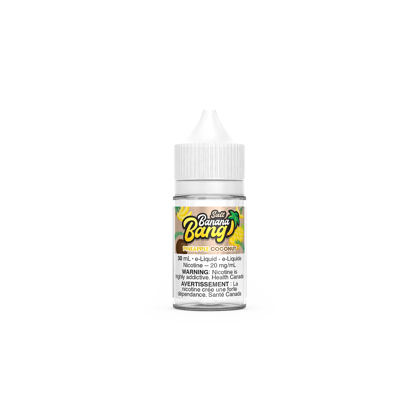 BANANA BANG NIC SALT E-liquide - Ananas Noix de coco 30ml