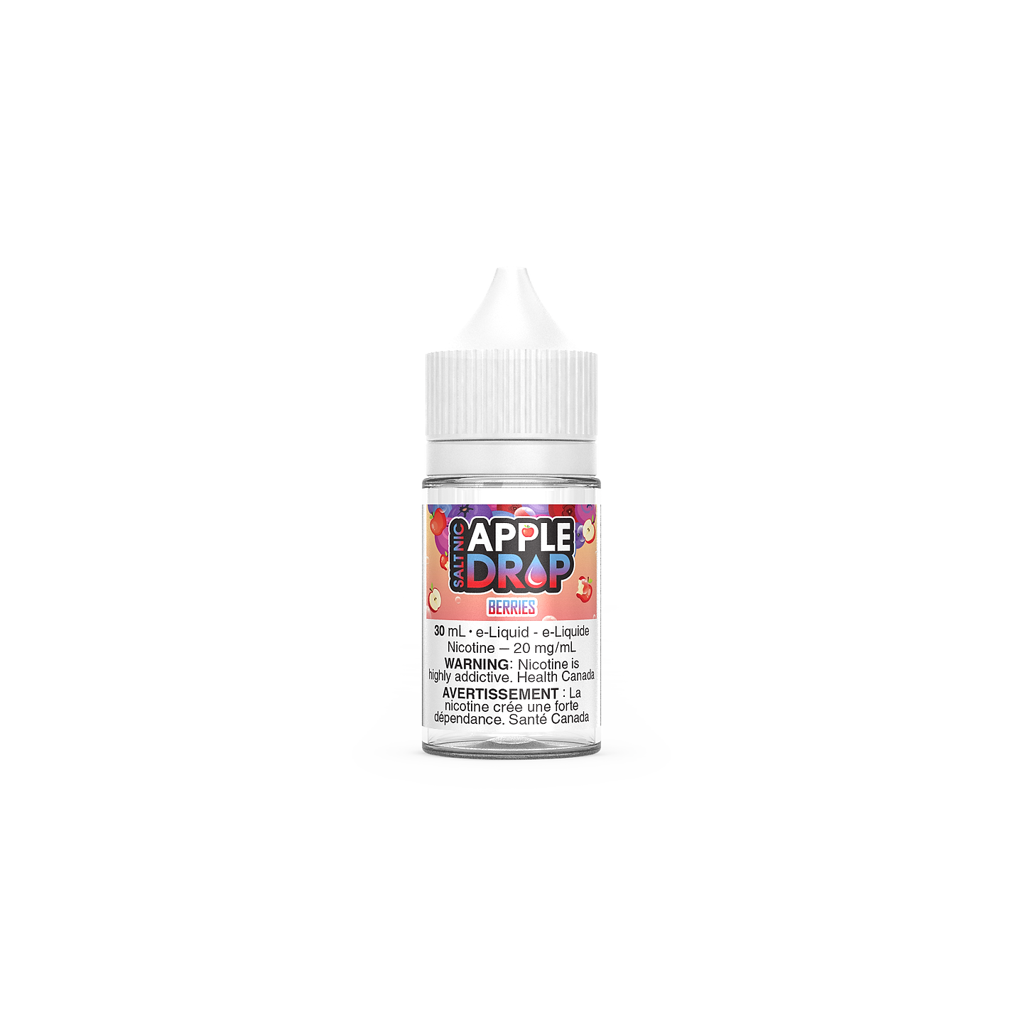 SEL DE NICOTINE APPLE DROP E-LIQUIDE - Baies 30ml