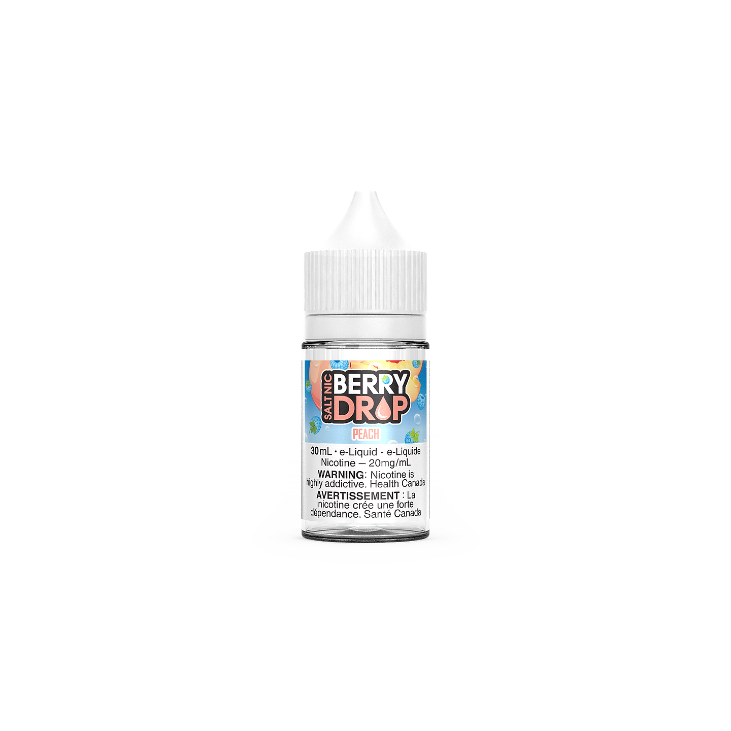 E-liquide Berry Drop Pêche Nic Salt – 30ml
