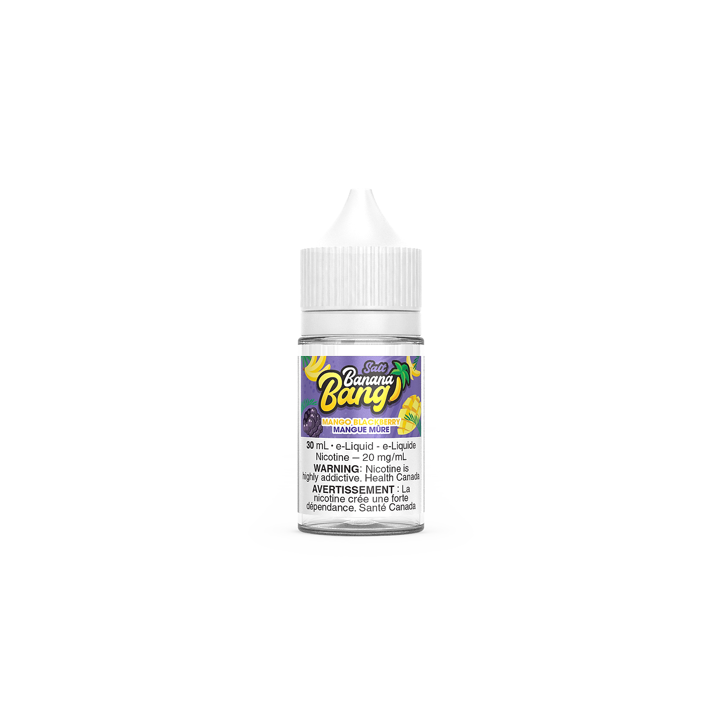 BANANA BANG NIC SALT E-liquide - Mangue Mûre 30ml