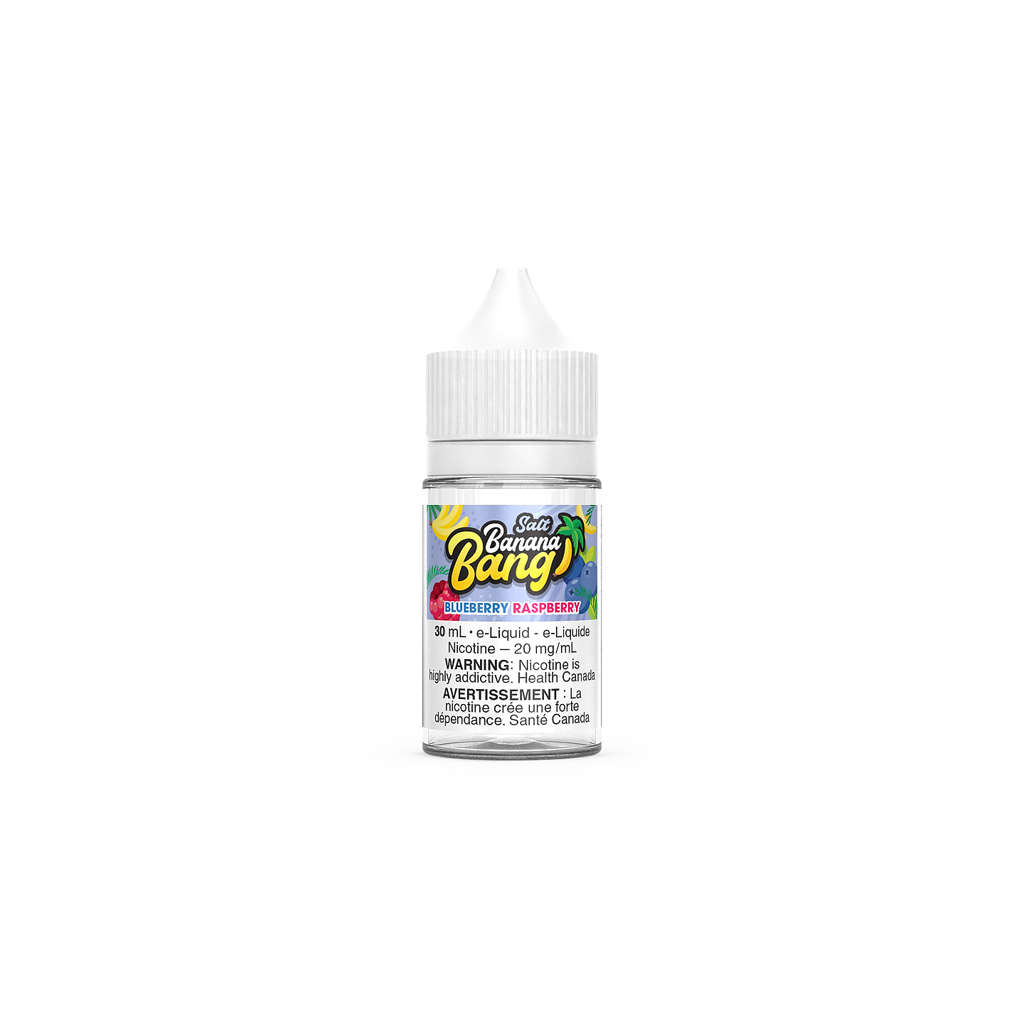 BANANA BANG NIC SALT E-liquide - Myrtille Framboise 30ml