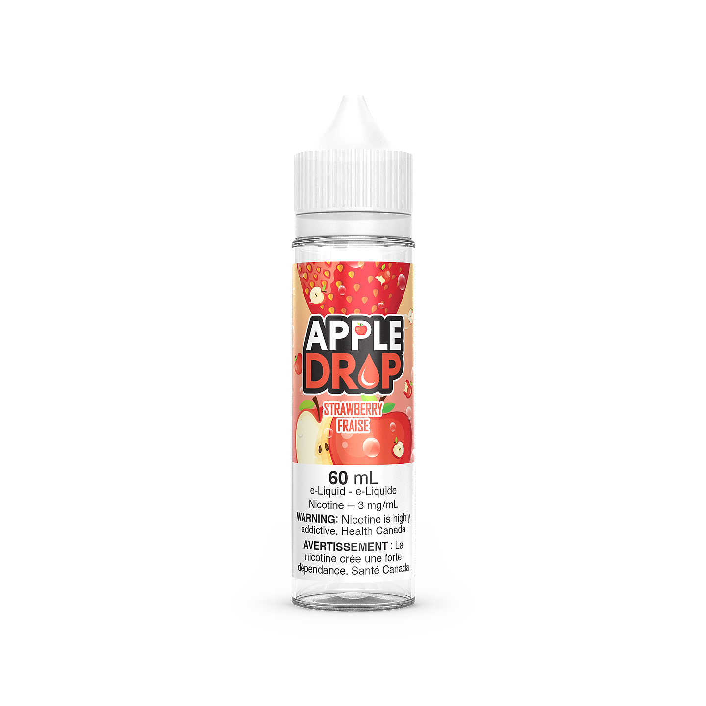 E-LIQUIDE POMME - Fraise 60ml