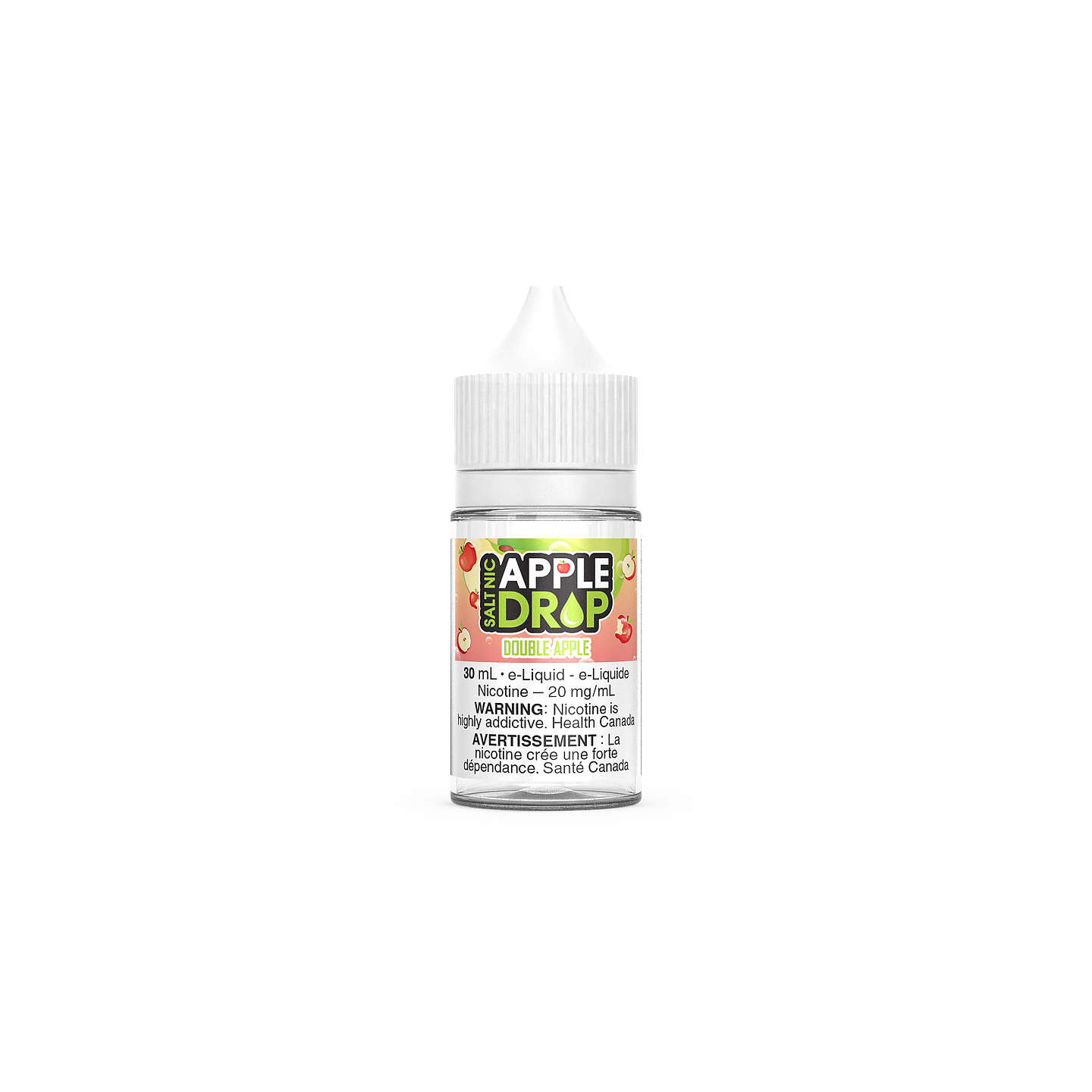SEL DE NICOTINE E-LIQUIDE POMME DE TERRE APPLE - Double Pomme 30ml