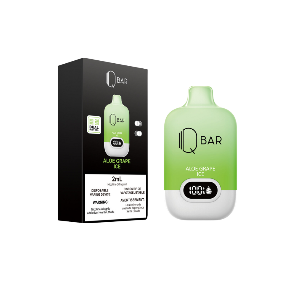 Q Bar - Glace à l'aloès et au raisin