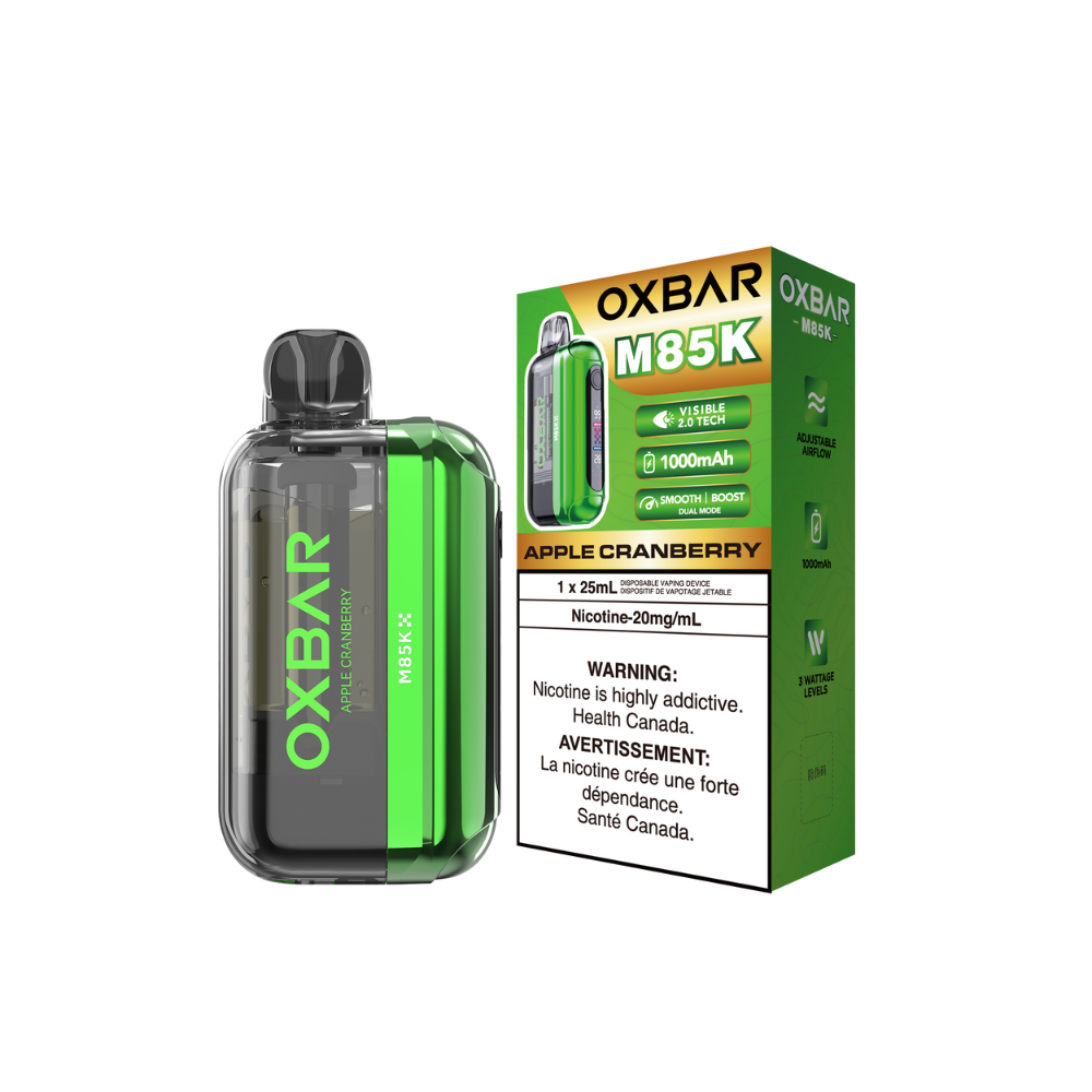 Oxbar M85K 85K Puffs - Apple Cranberry Rechargeable Disposable Vape 20Mg