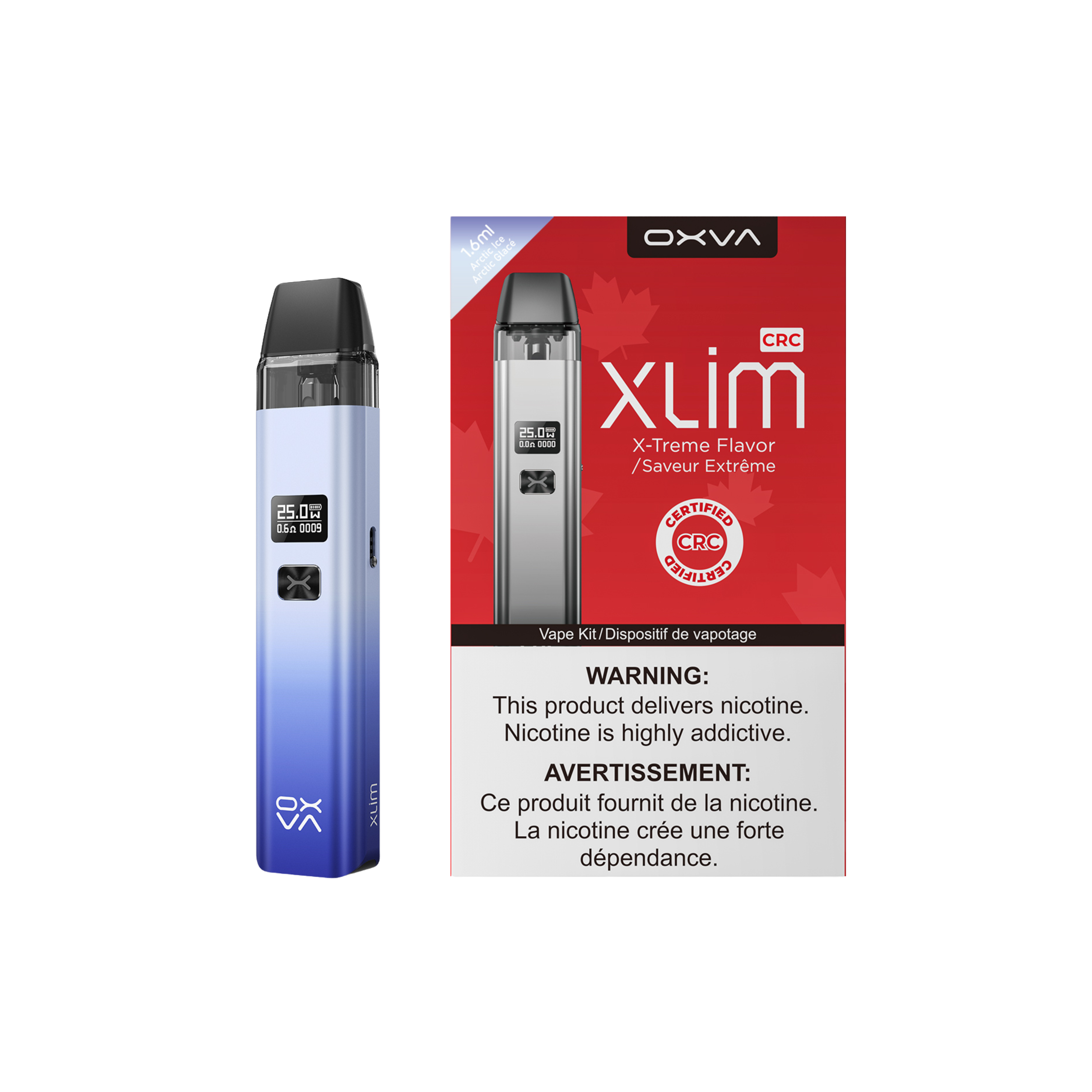KIT DE VAPOTAGE OXVA XLIM