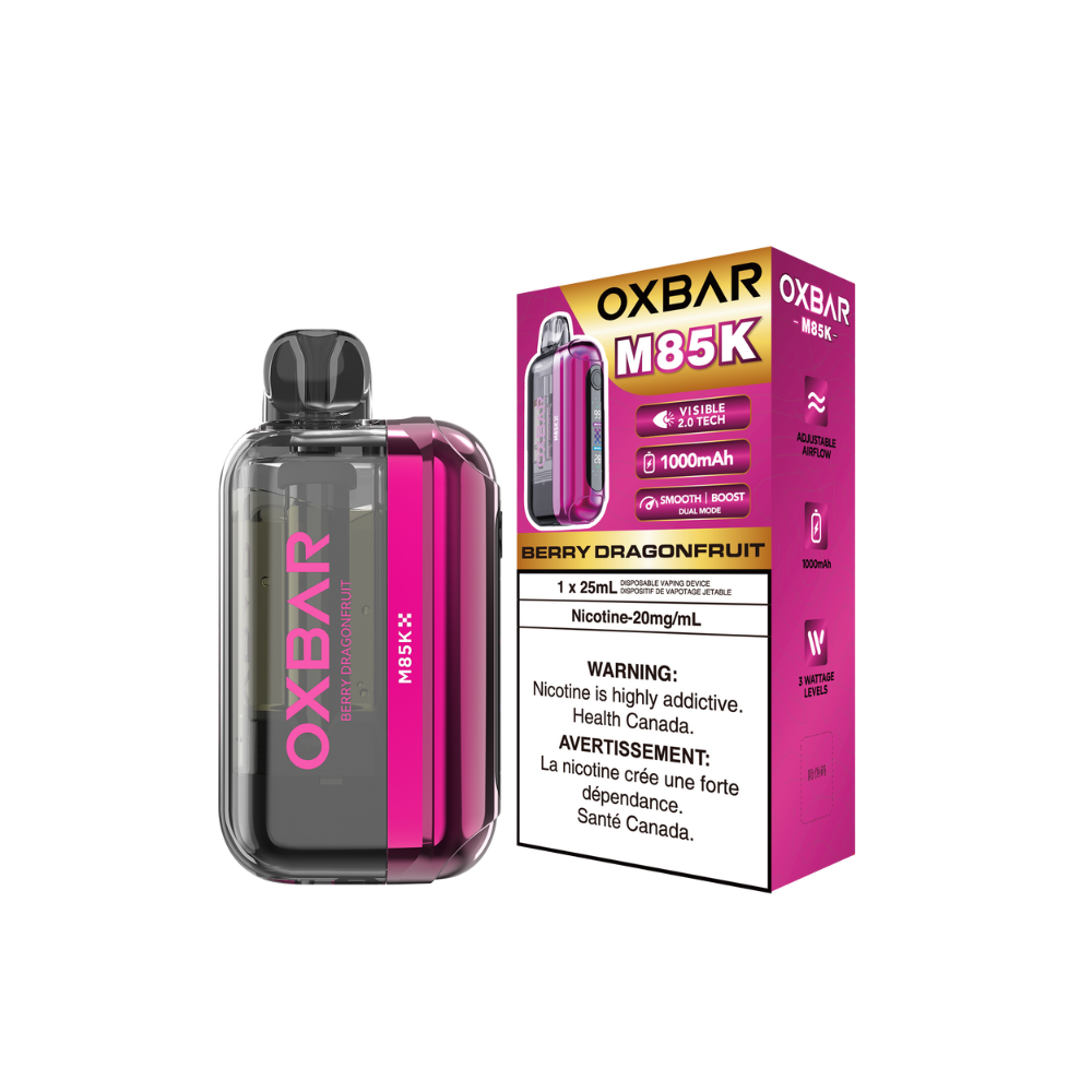 Oxbar M85K 85K Puffs - Berry Dragonfruit Rechargeable Disposable Vape 20Mg