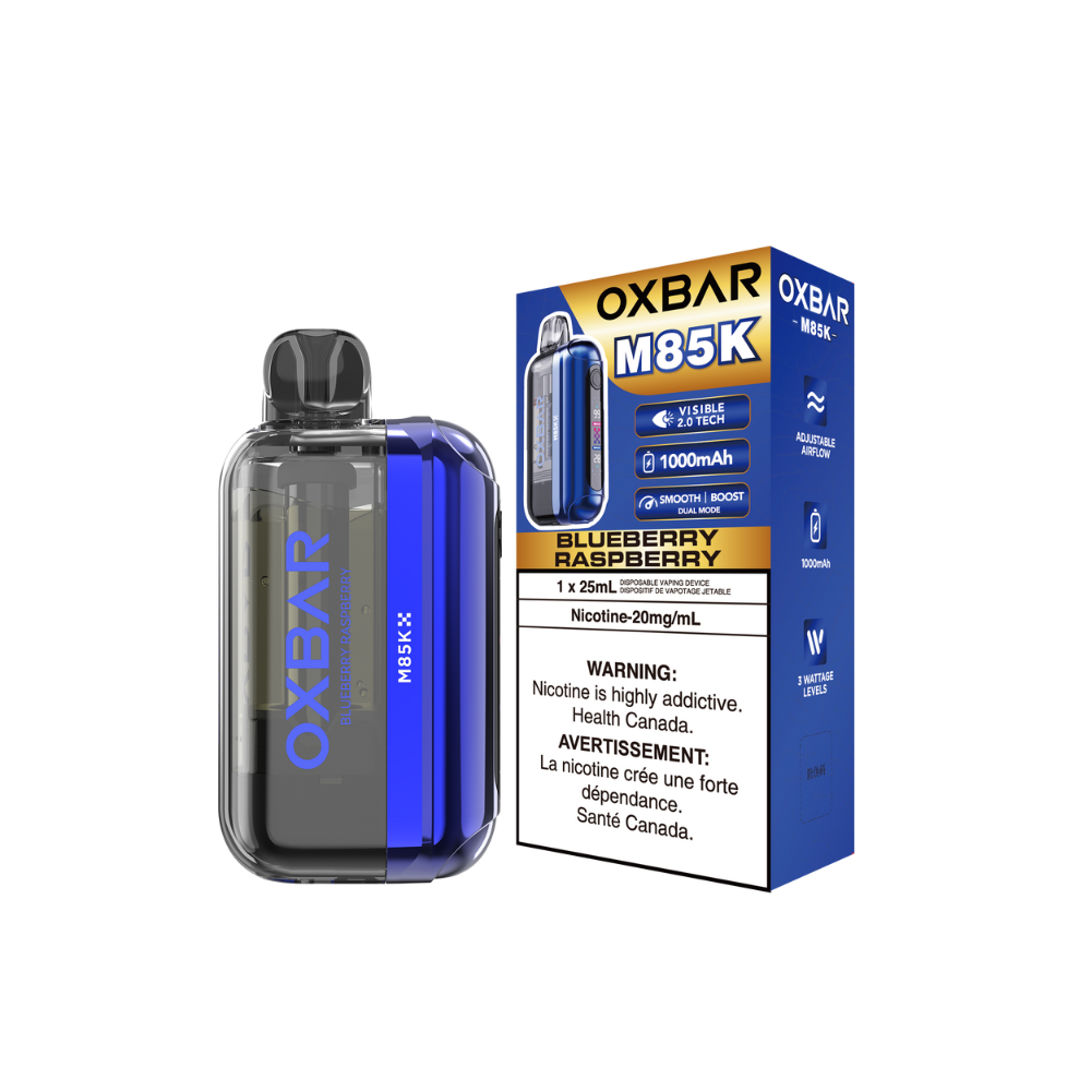 Oxbar M85K 85K Puffs - Blueberry Raspberry Rechargeable Disposable Vape 20Mg