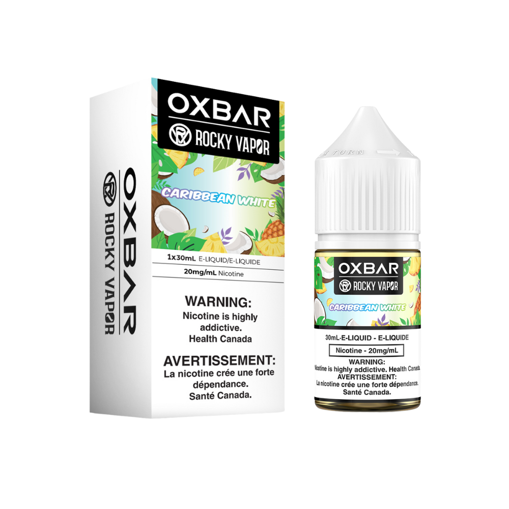 Oxbar Rocky Vapor E-liquids - Caribbean White