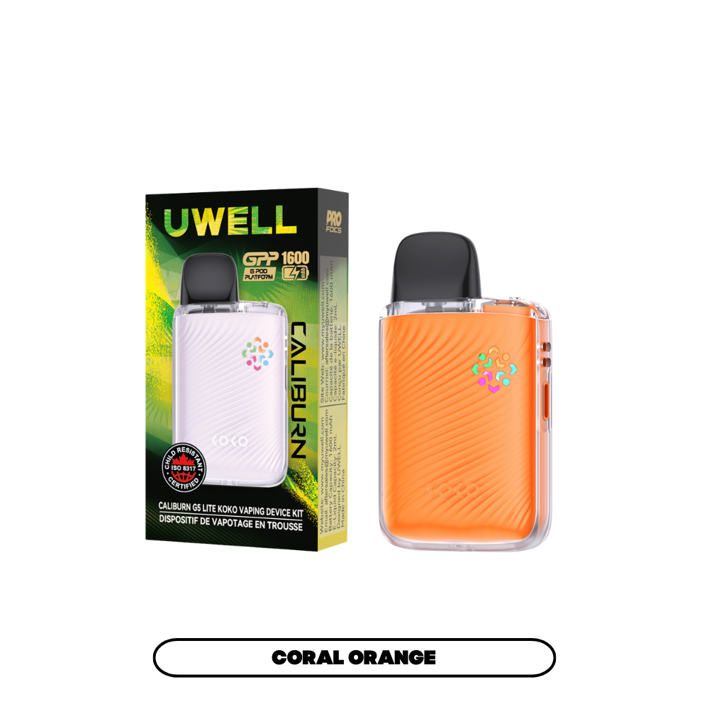 UWELL CALIBURN G5 LITE KOKO POD KIT – ABC Vape