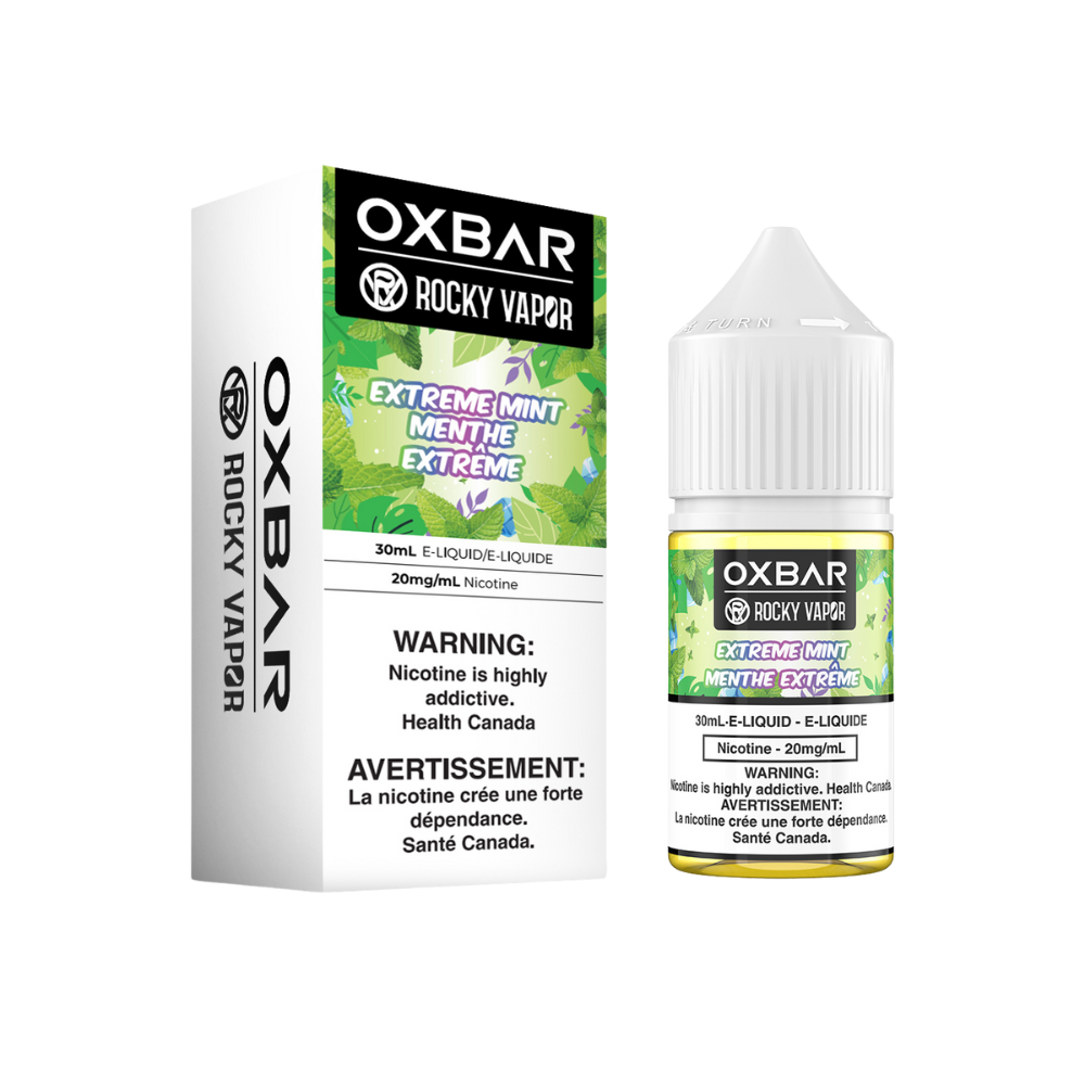 Oxbar Rocky Vapor E-liquides - Menthe Extrême 30ml