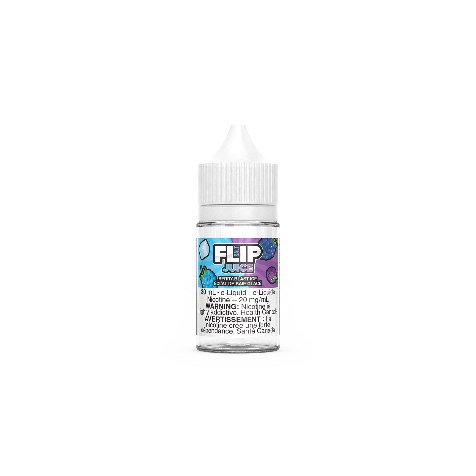 Flip Juice Berry Blast Ice Sel de Nicotine E-Liquide – 30ml