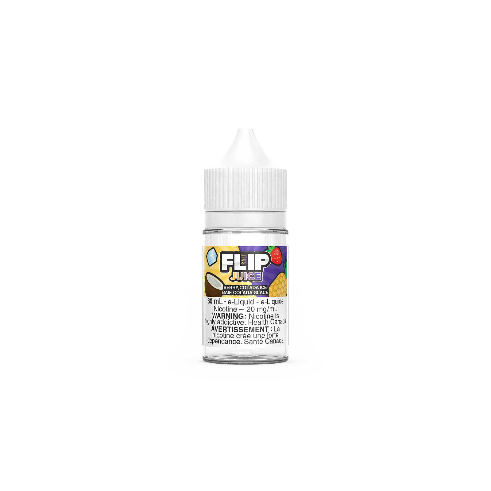 Flip Juice Berry Colada Ice Sel de Nicotine E-Liquide – 30ml