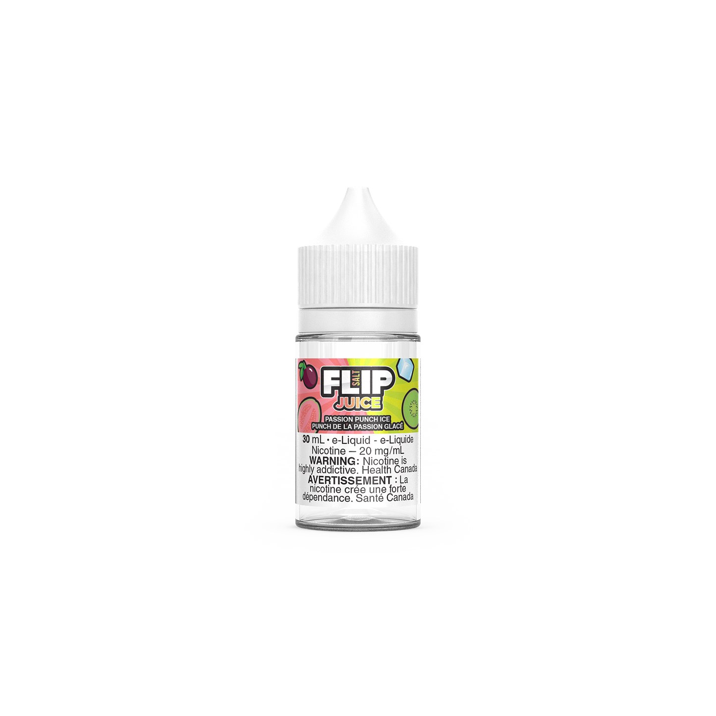 Flip Juice Passion Punch Ice Nic Salt E-Liquid – 30ml