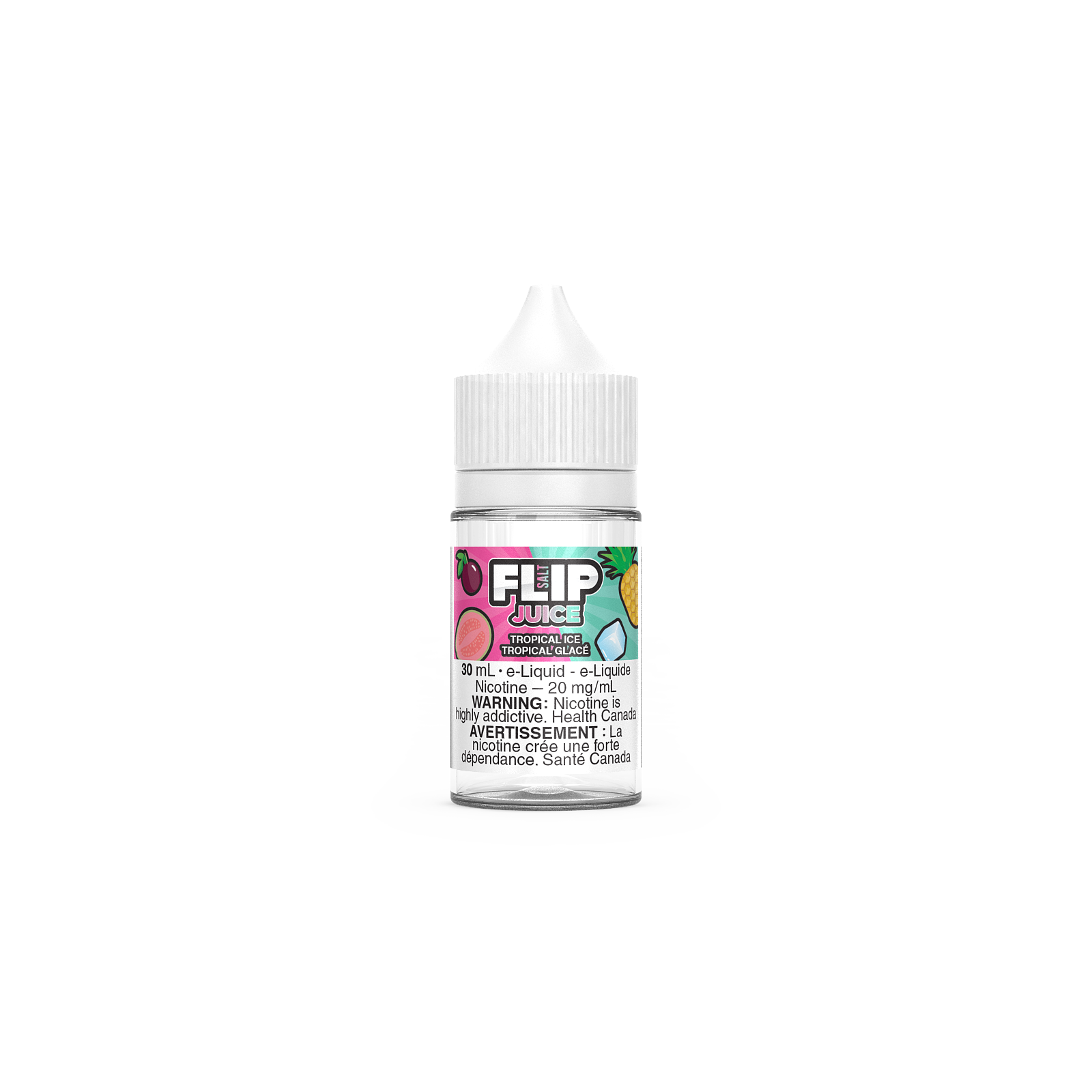 Flip Juice Tropical Ice Nic Salt E-Liquid – 30ml