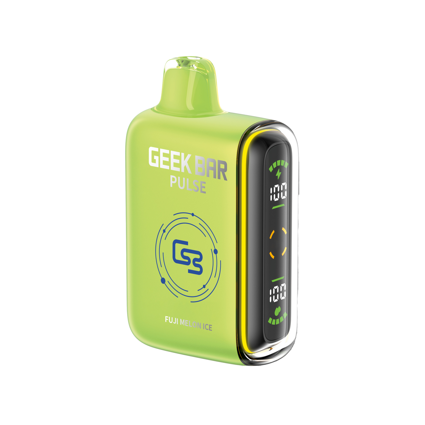 Geek Bar Pluse 9K 9000 Puffs Fuji Melon Ice Puissance réglable Rechargeable Jetable 20Mg