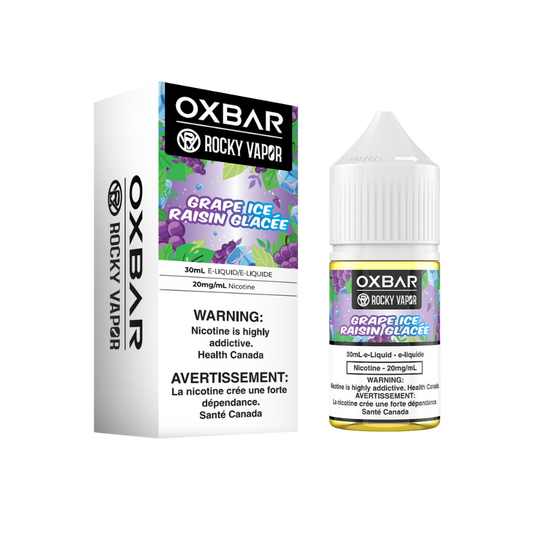 Oxbar Rocky Vapor E-liquids - Grape Ice 30ml