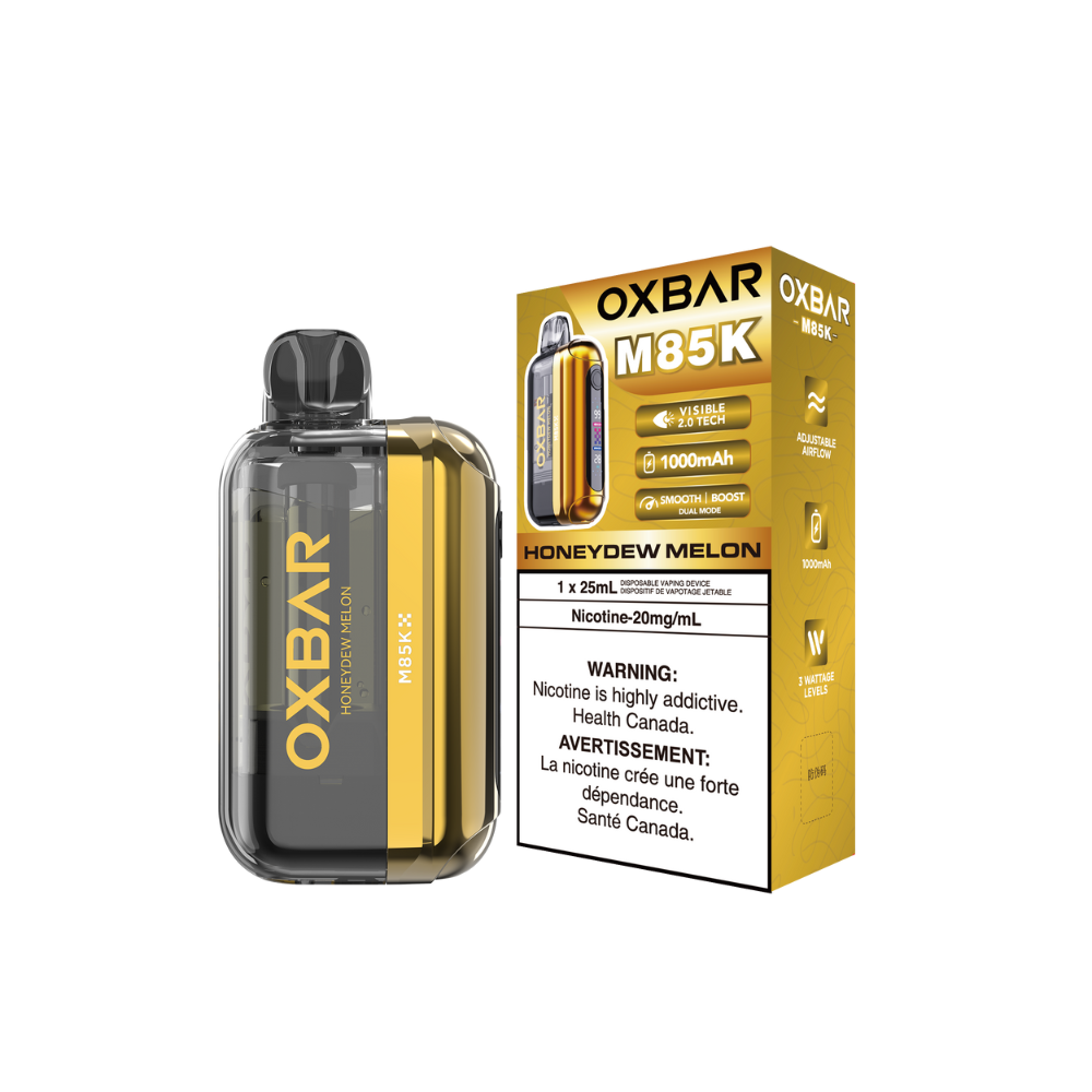 Oxbar M85K 85K Puffs - Honeydew Melon Rechargeable Disposable Vape 20Mg