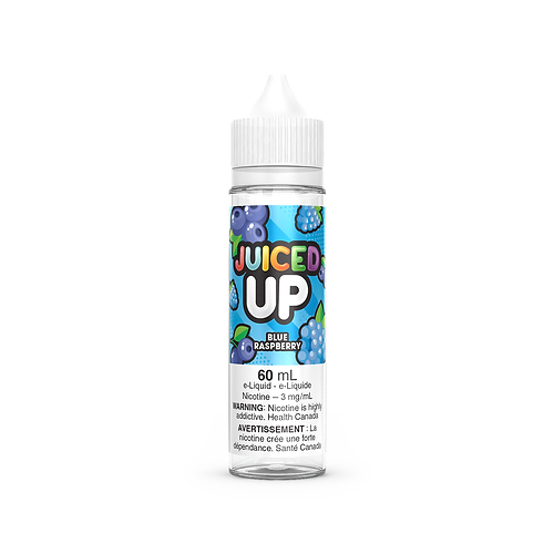 Juiced Up Blue Raspberry E-Liquid – 60ml