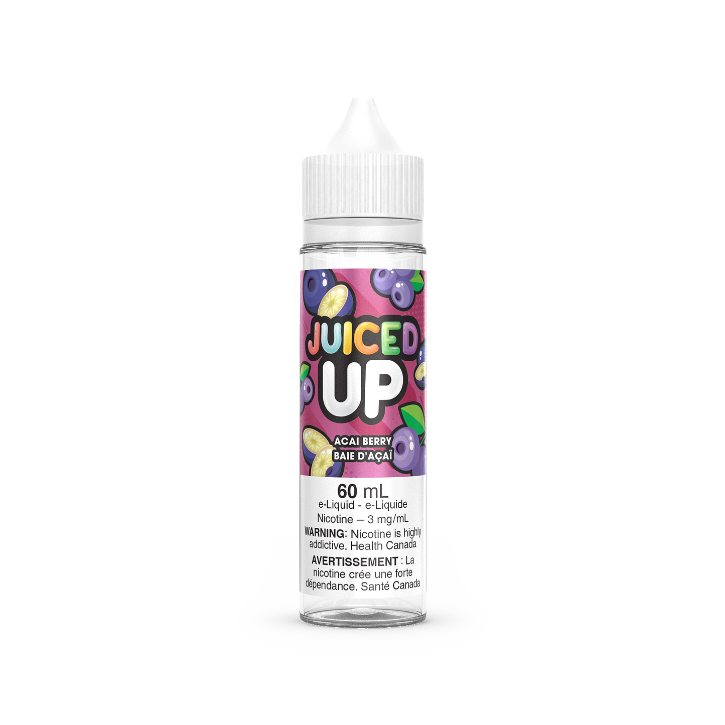 Juiced Up Acai Berry E-Liquid – 60ml