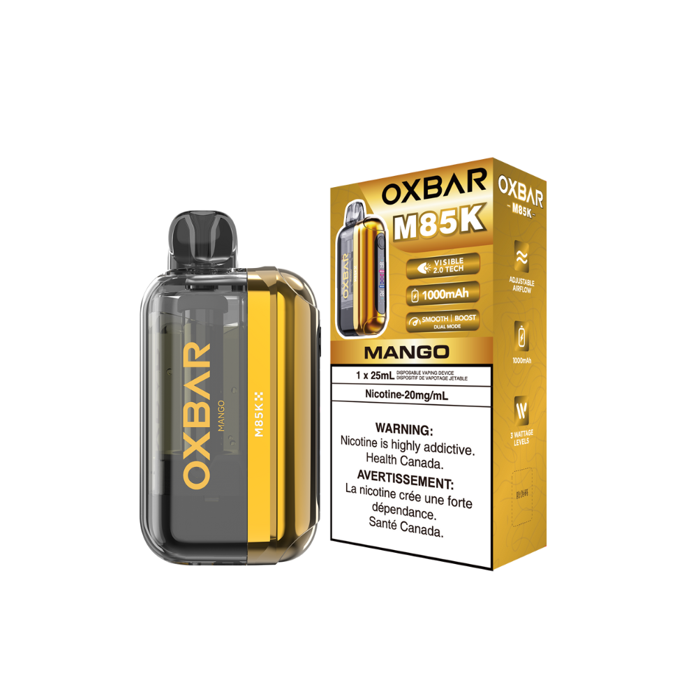 Oxbar M85K 85K Puffs - Mango Rechargeable Disposable Vape 20Mg