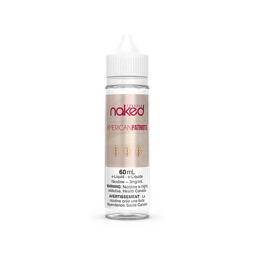 Naked American Patriots E-Liquid – 60ml