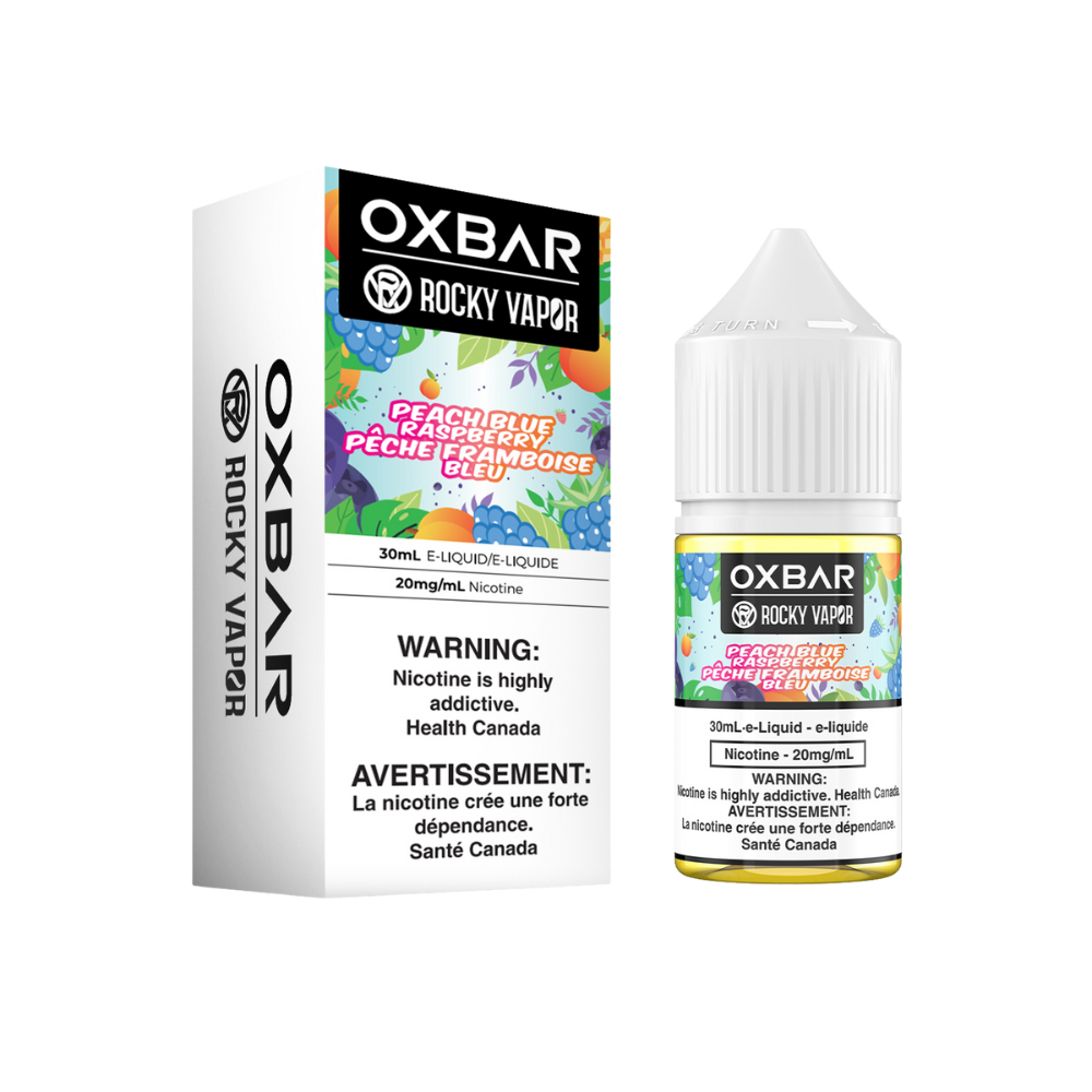 E-liquides Oxbar Rocky Vapor - Pêche Bleue Framboise