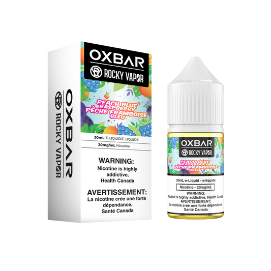 Oxbar Rocky Vapor E-liquids - Peach Blue Raspberry 30ml