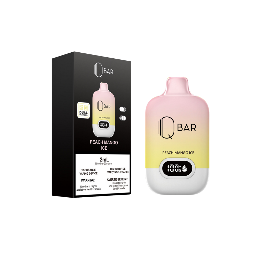 Q Bar - Glace à la pêche et à la mangue