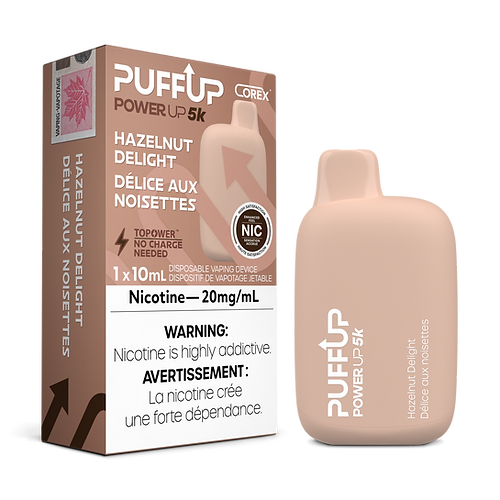 PuffUp 5K – Délice aux noisettes
