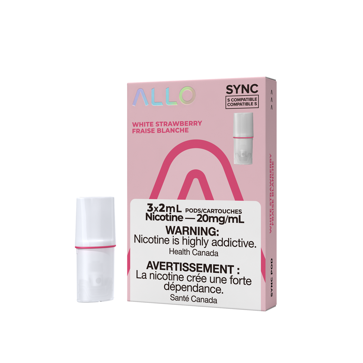 ALLO SYNC Fraise Blanche