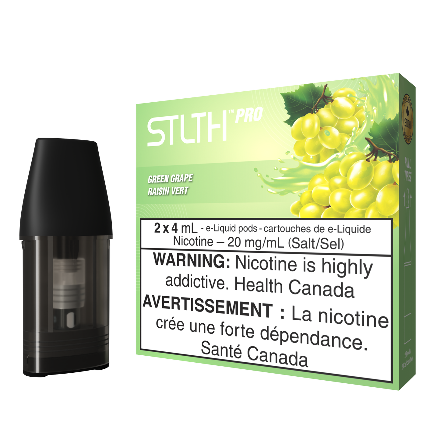 STLTH Pro Pods Raisin Vert