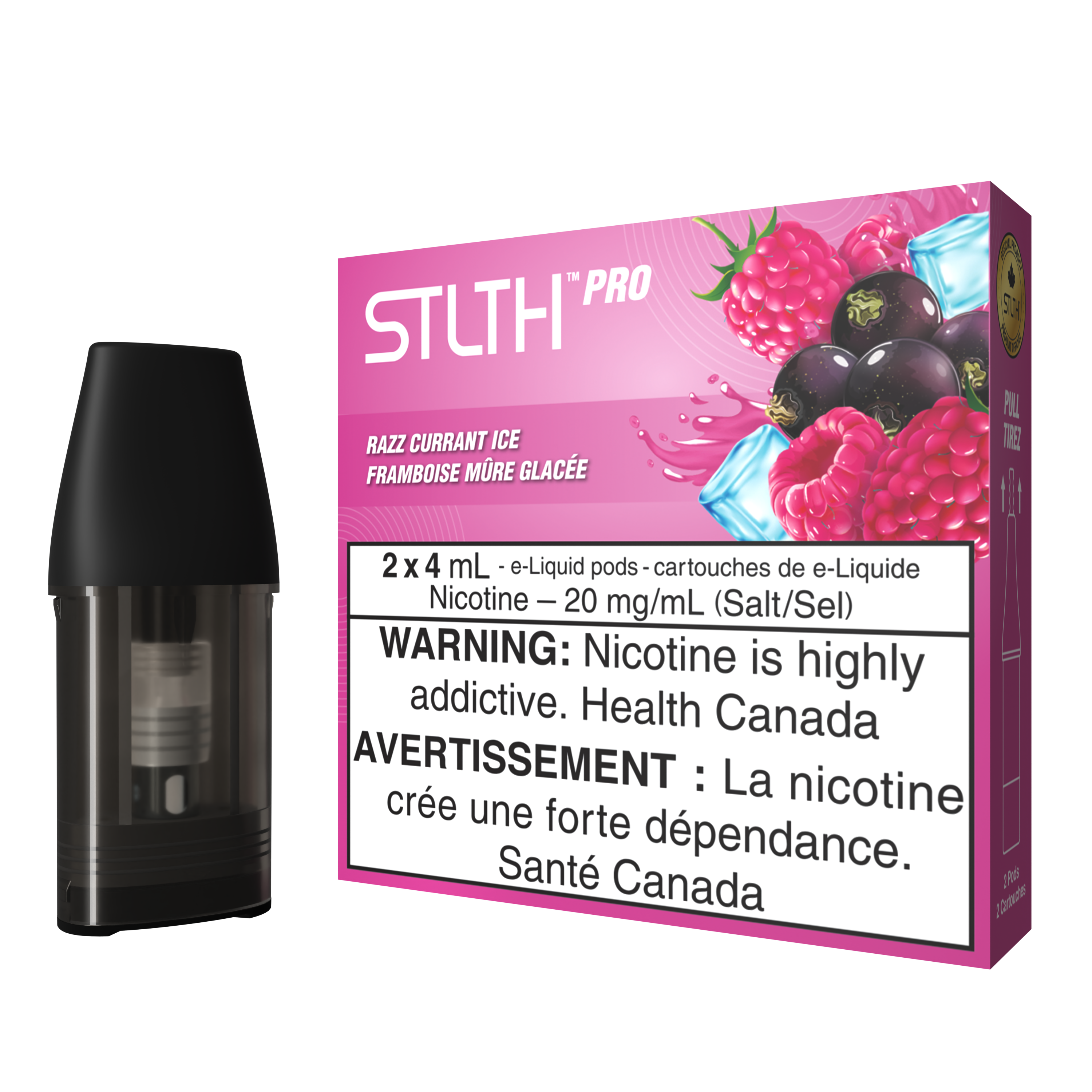 Dosettes STLTH Pro Razz Currant Ice
