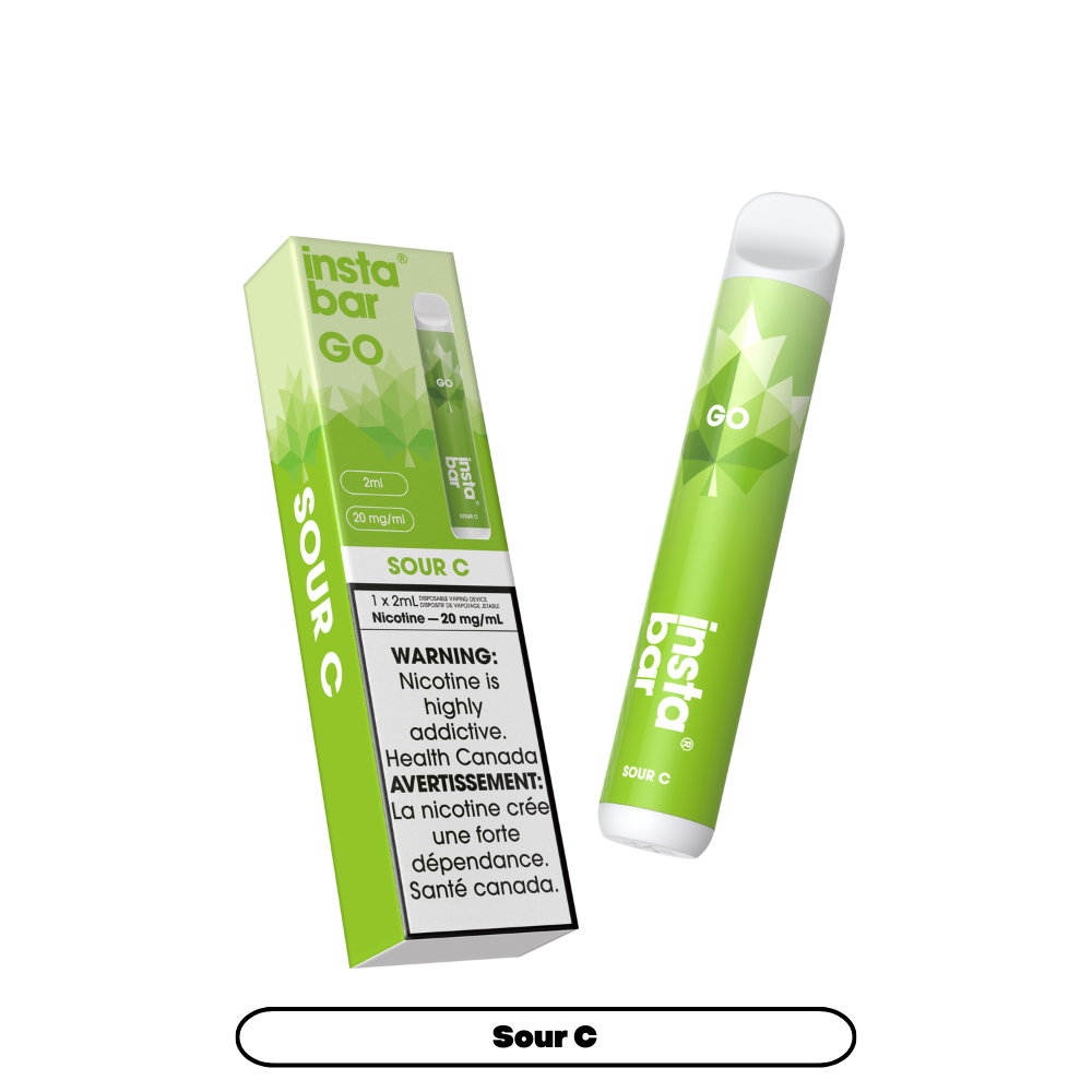 Insta Bar Go 1200 Puffs - Sour C Disposable Vape 20Mg