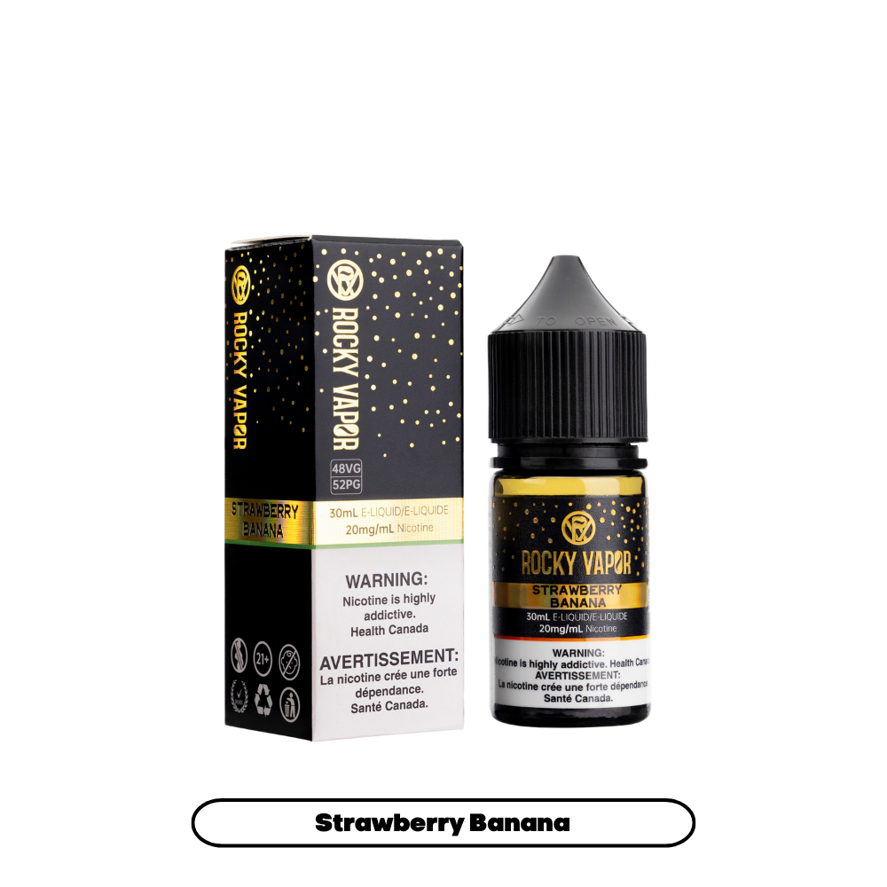 Rocky Vapor E-Liquid 2.0 - Fraise Banane 30ml