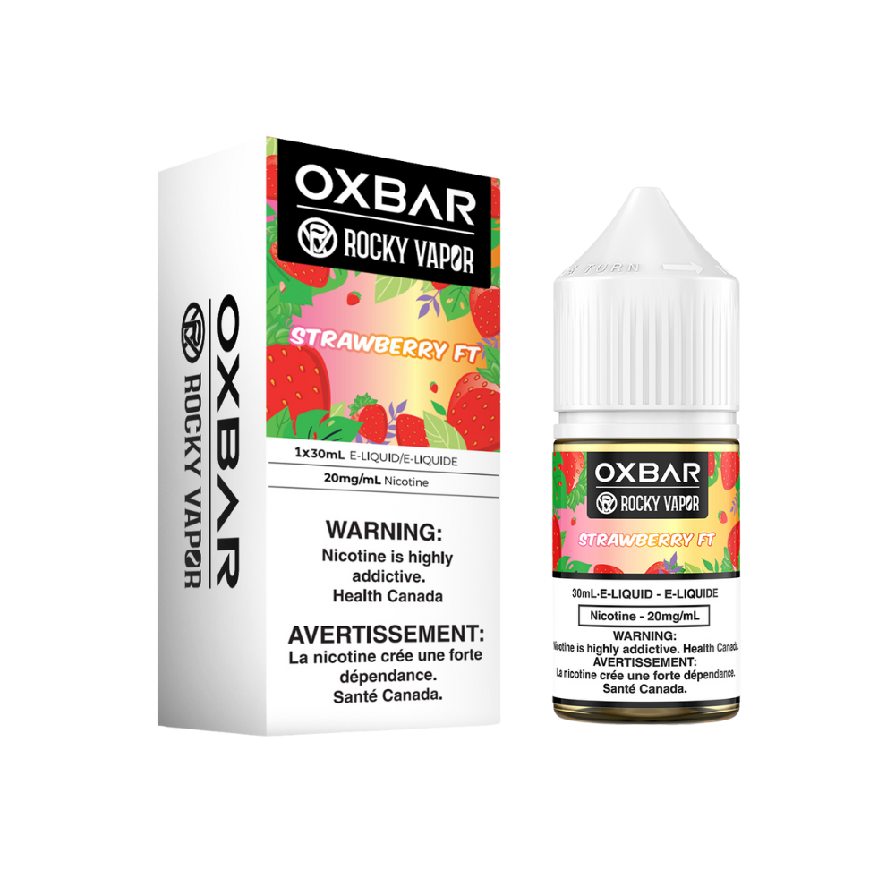 Oxbar Rocky Vapor E-liquides - Fraise FT 30ml
