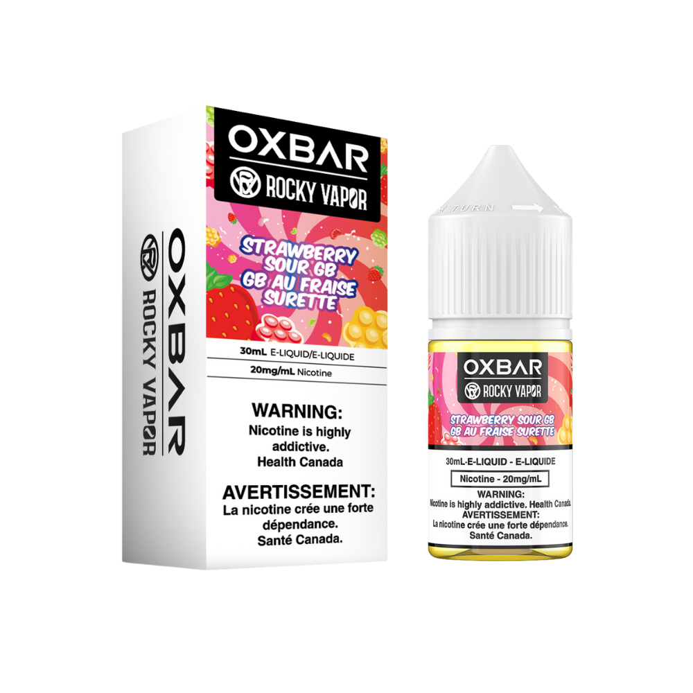 Oxbar Rocky Vapor E-liquides - Fraise Acidulée GB 30ml