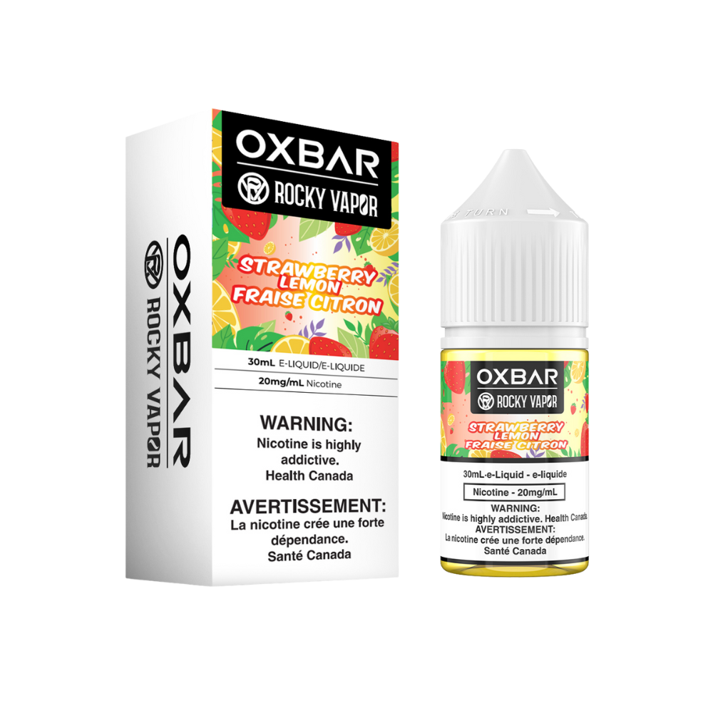 Oxbar Rocky Vapor E-liquides - Fraise Citron 30ml