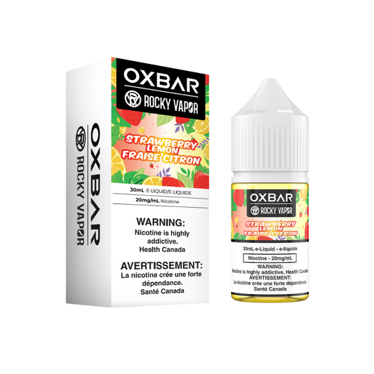Oxbar Rocky Vapor E-liquids - Strawberry Lemon 30ml