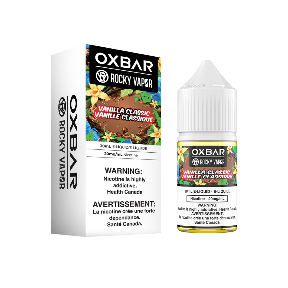 Oxbar Rocky Vapor E-liquids - Vanilla Classic 30ml