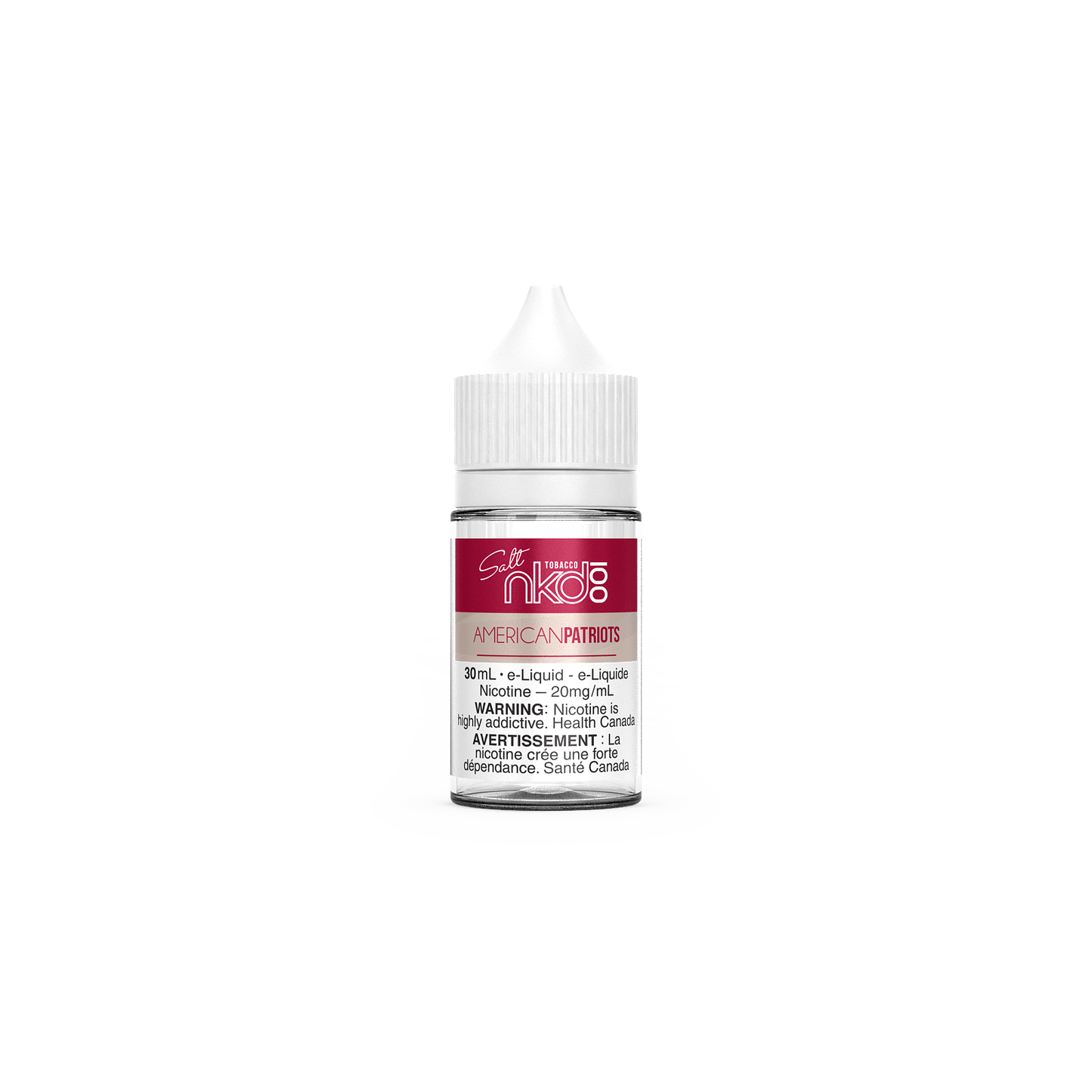 Naked 100 American Patriots Nic Salt E-Liquid – 30ml