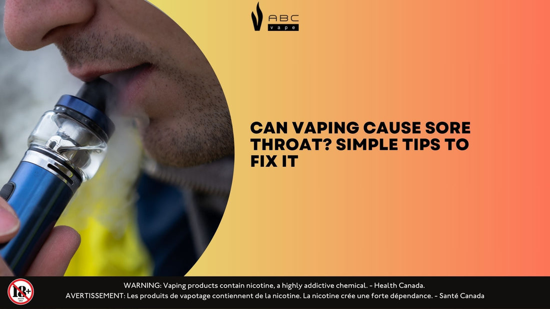 Can Vaping Cause Sore Throat