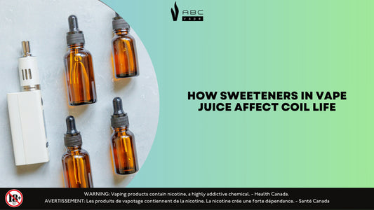 How Sweeteners in Vape Juice Affect Coil Life