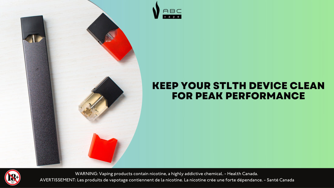Keep Your STLTH Device Clean for Peak Performance